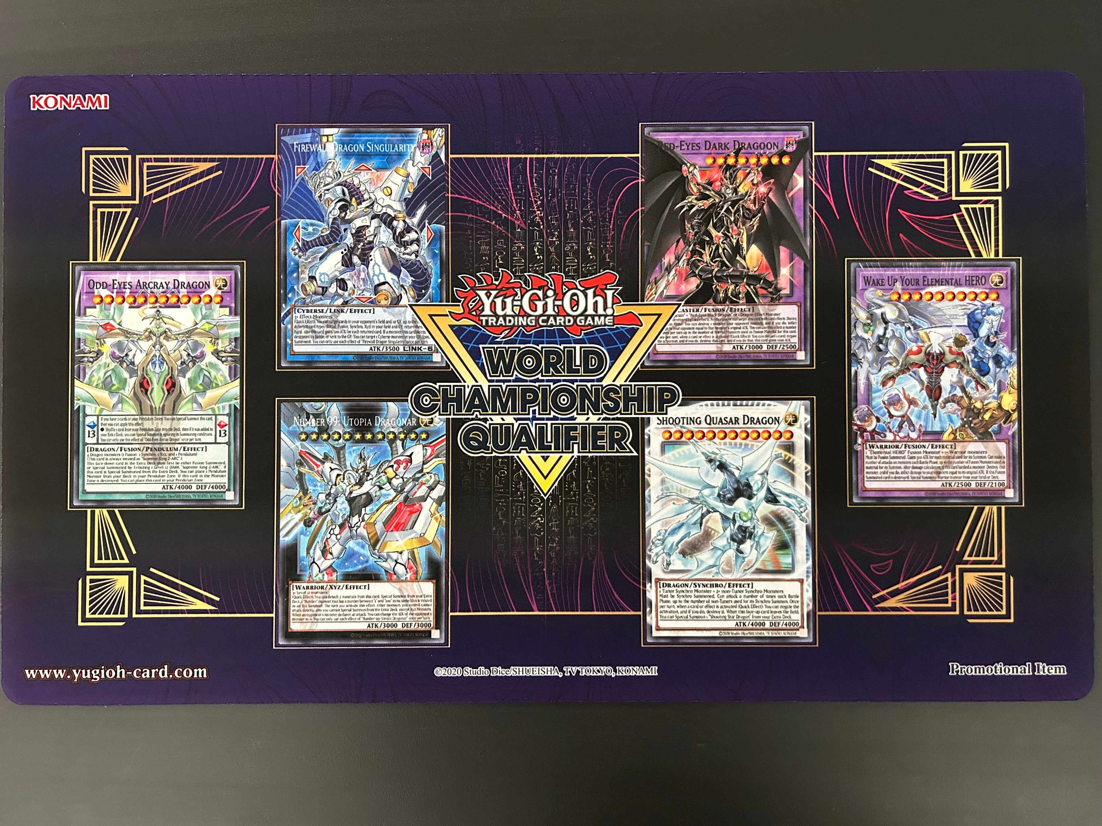 Yu-Gi-Oh! World Championship Qualifier 2026 Participation Playmat (Unsealed)