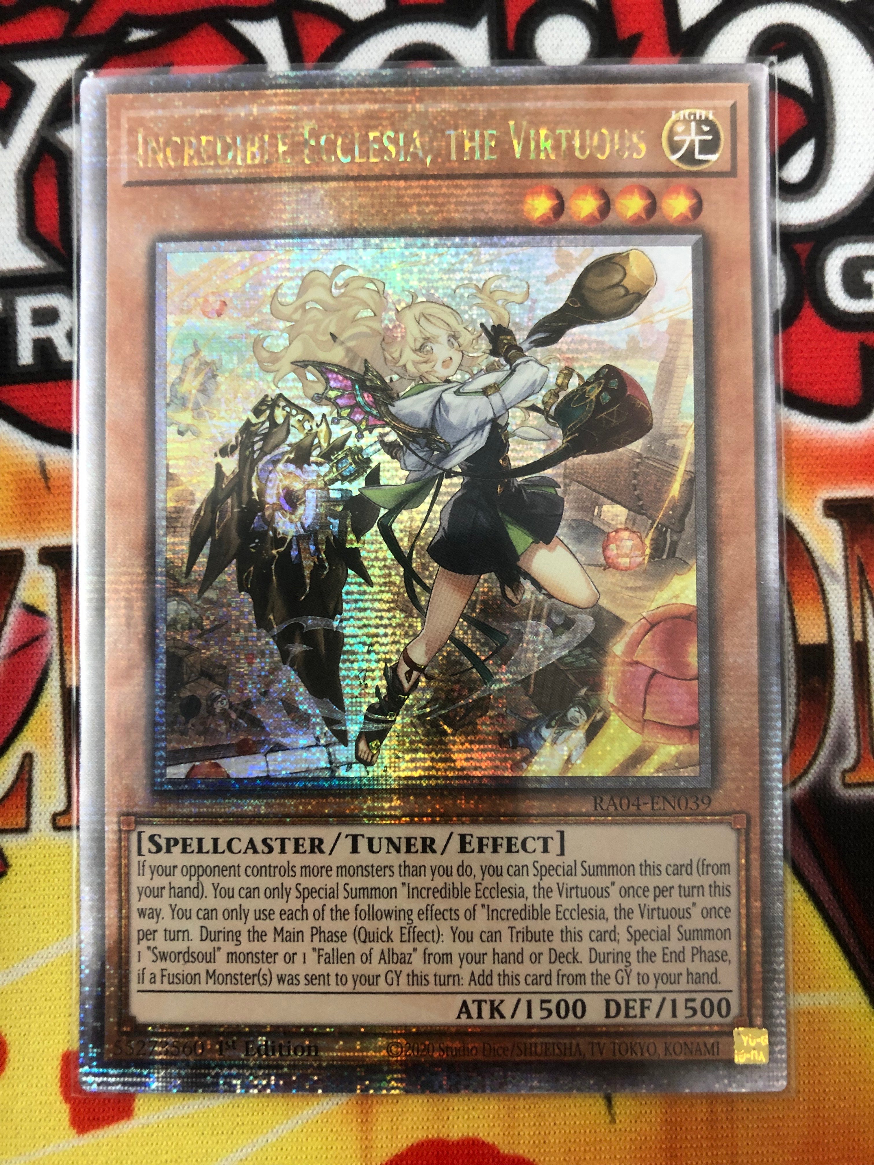 Incredible Ecclesia, the Virtuous (QCR Alternate Art) [RA04]